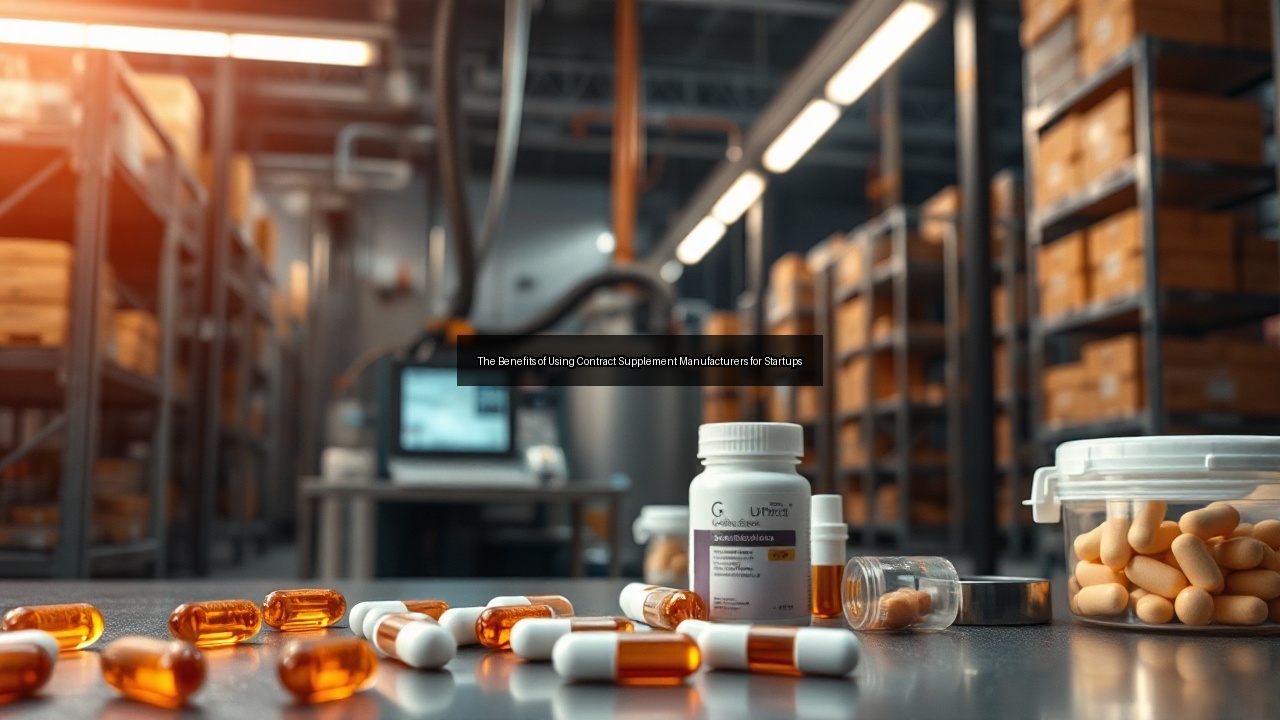 sciences manufacturer sustainability supplements manufacturer inventory