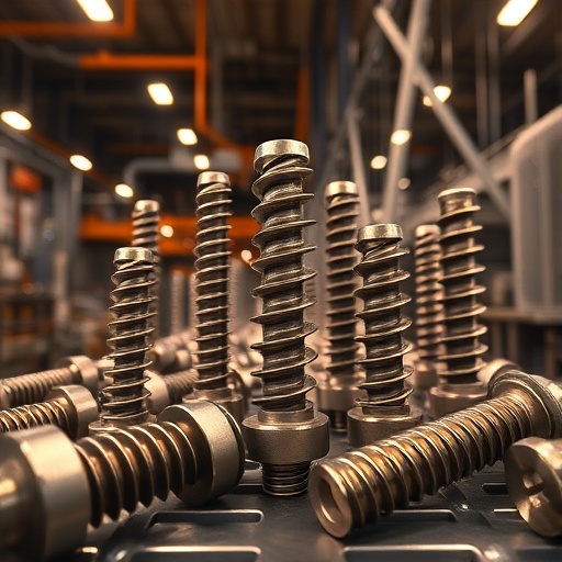 screw conveyors custom feed screws molding screws cnc machining