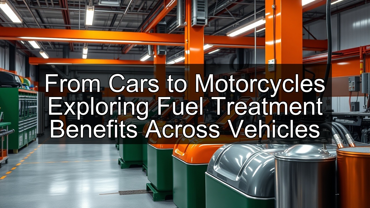 gas station fuel treatment chemicals tank fuel treatment fuel economy