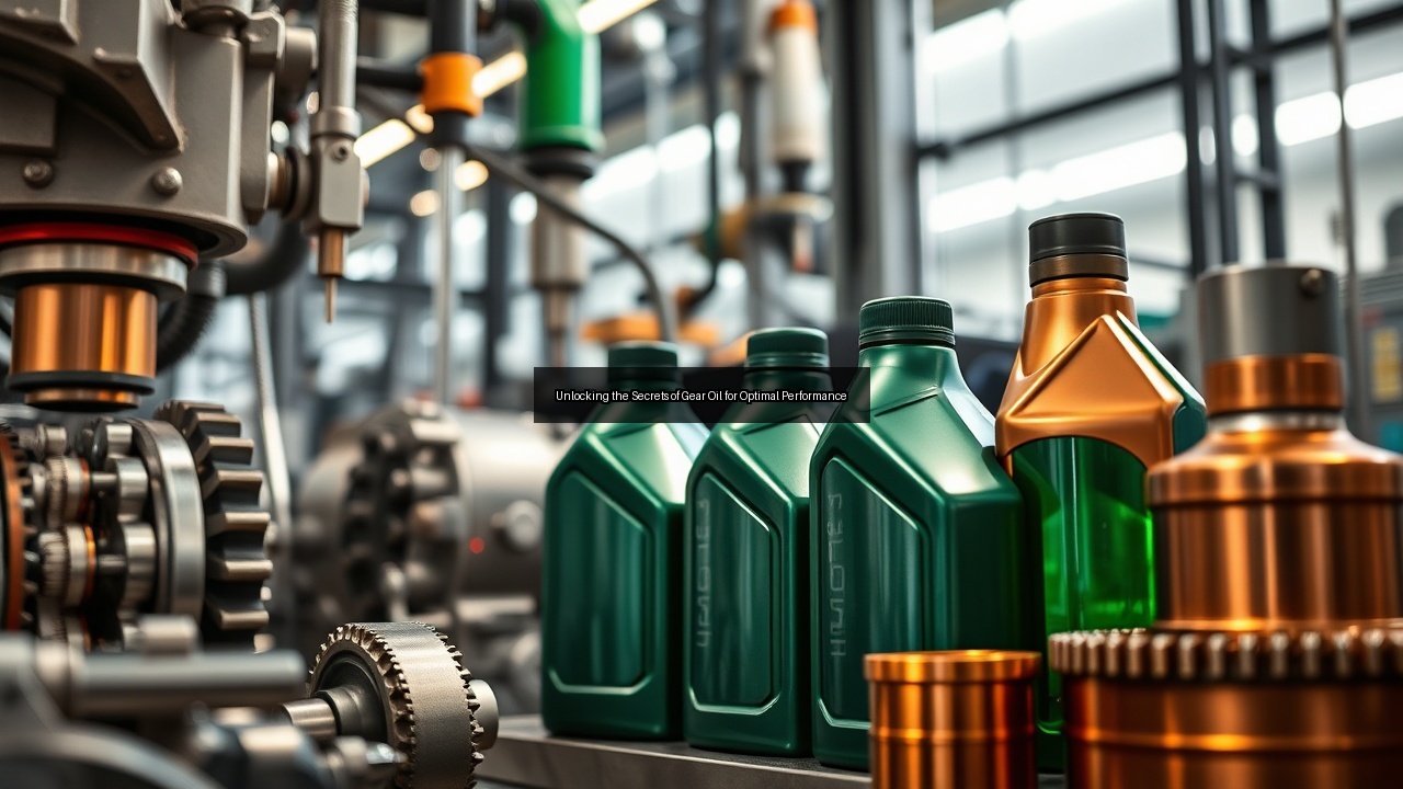 synthetic gear sae gear lube thermal degradation