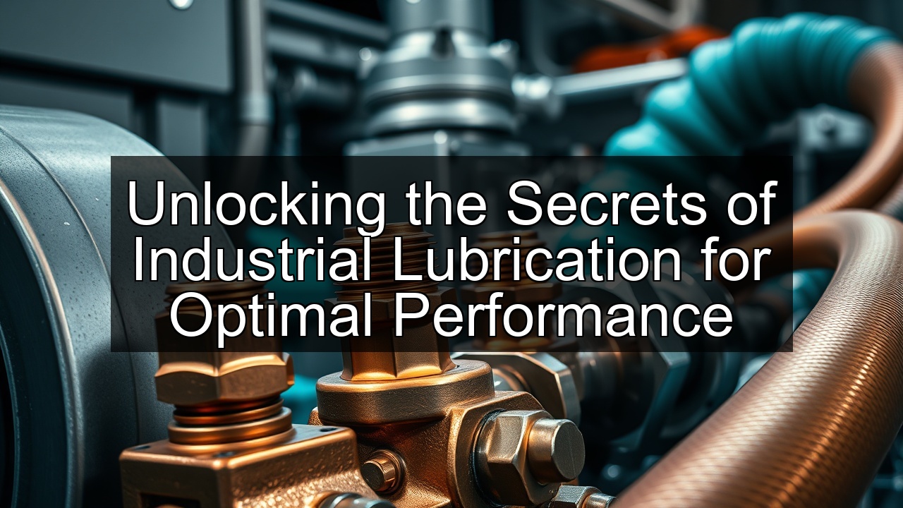 lubrication lubricants hydraulic industrial valve