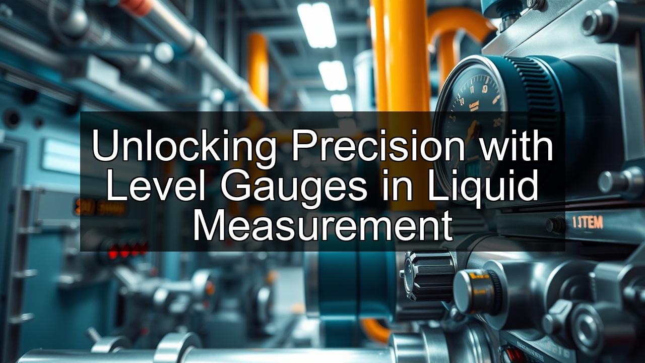 liquid level sensor oil level indicators sensors