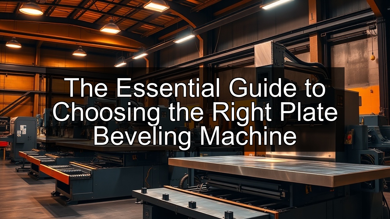 mpb plate edge beveling machines machine tools machinery for plate beveling welds